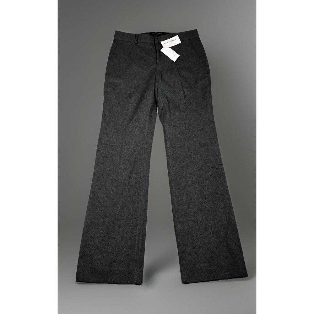 NWT Banana Republic Jackson‎ Fit Pants Womens 2P Gray Dress Trousers Career